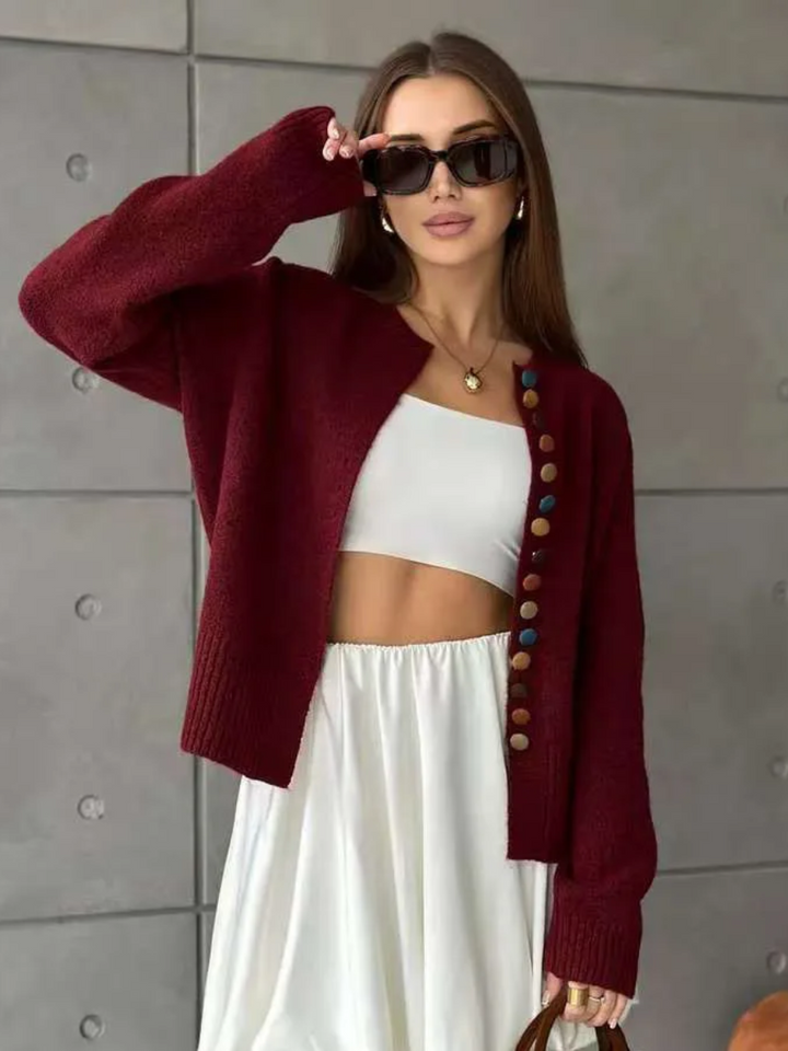 La Noella | Cardigan con Bottoni