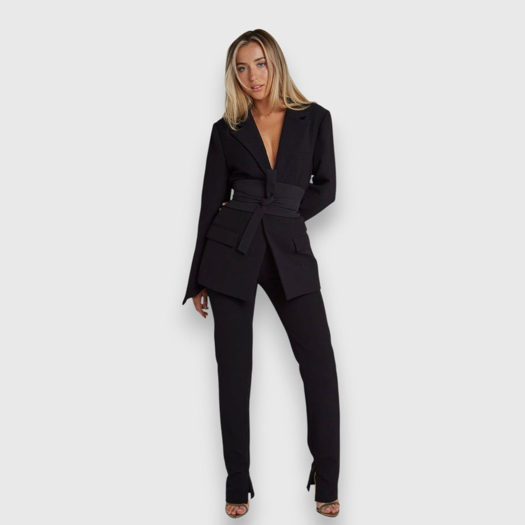 Jarela – Blazer con cintura