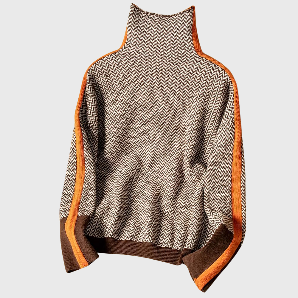 Viola™ | Maglione Elegante con Collo Alto