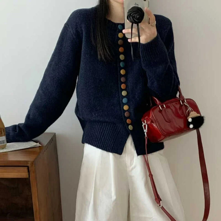IL CELESTINO | Cardigan Elegante