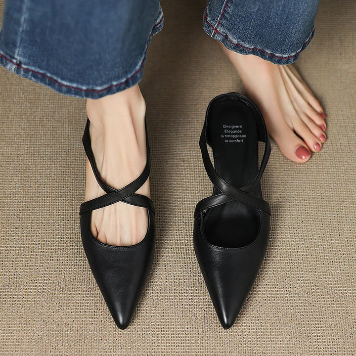 Mule in Vera Pelle Helene