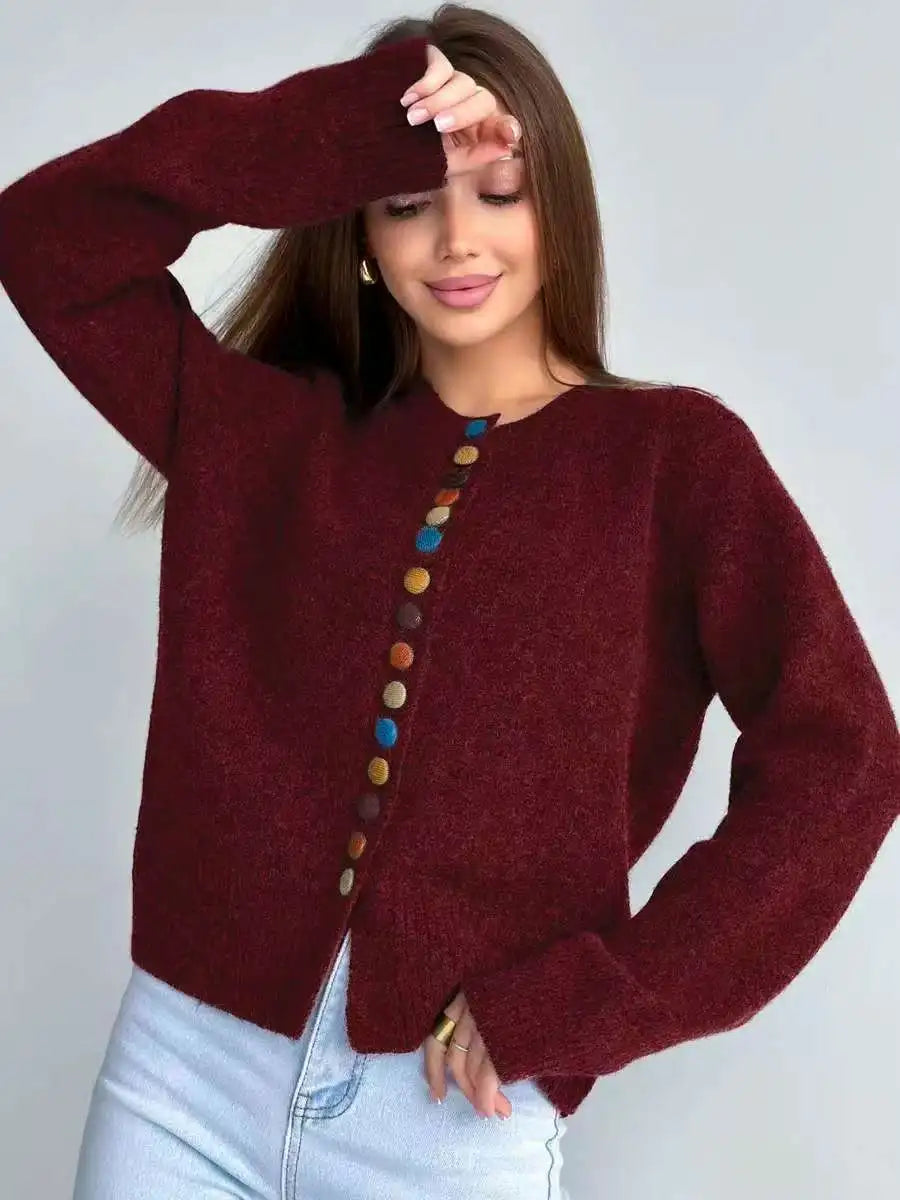 La Noella | Cardigan con Bottoni