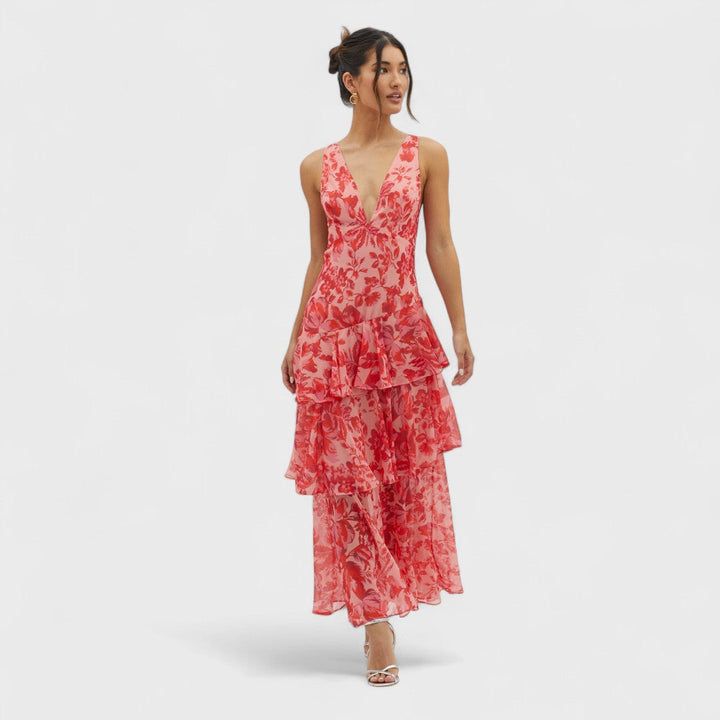 Faye - Fiore Turno Abito Midi