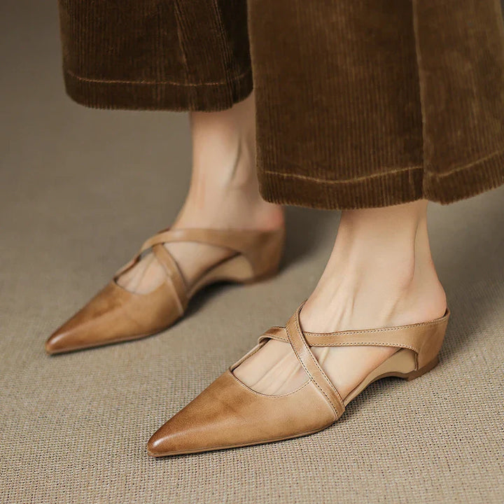 Mule in Vera Pelle Helene