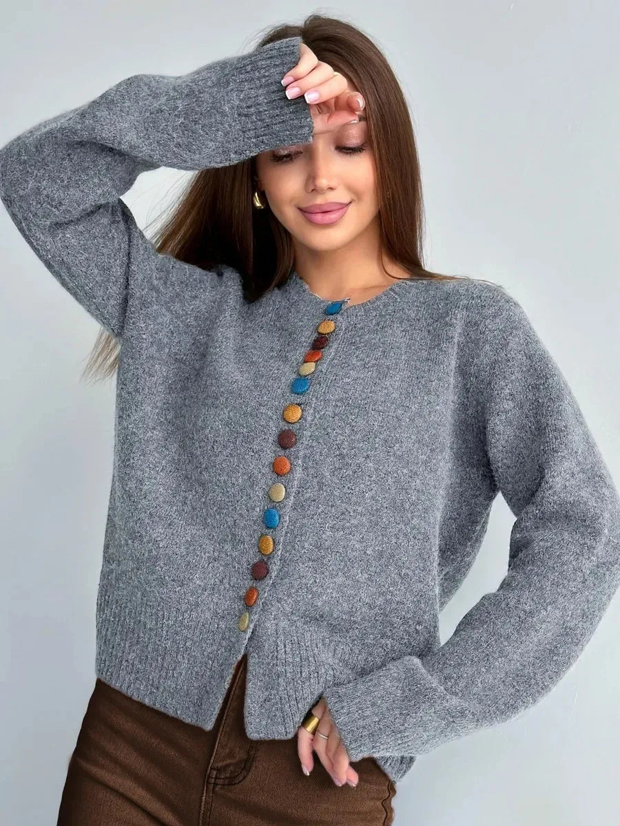 La Noella | Cardigan con Bottoni